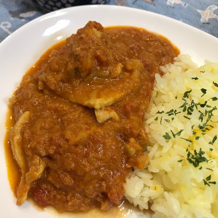 バター控えめ⭐あっさり我が家のバターチキンカレー